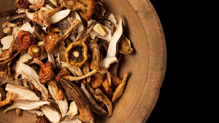 Dried Edible Mushrooms